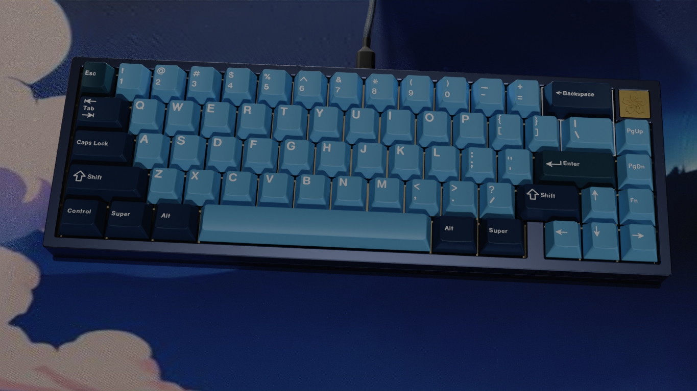 AllBlu Keycap Set
