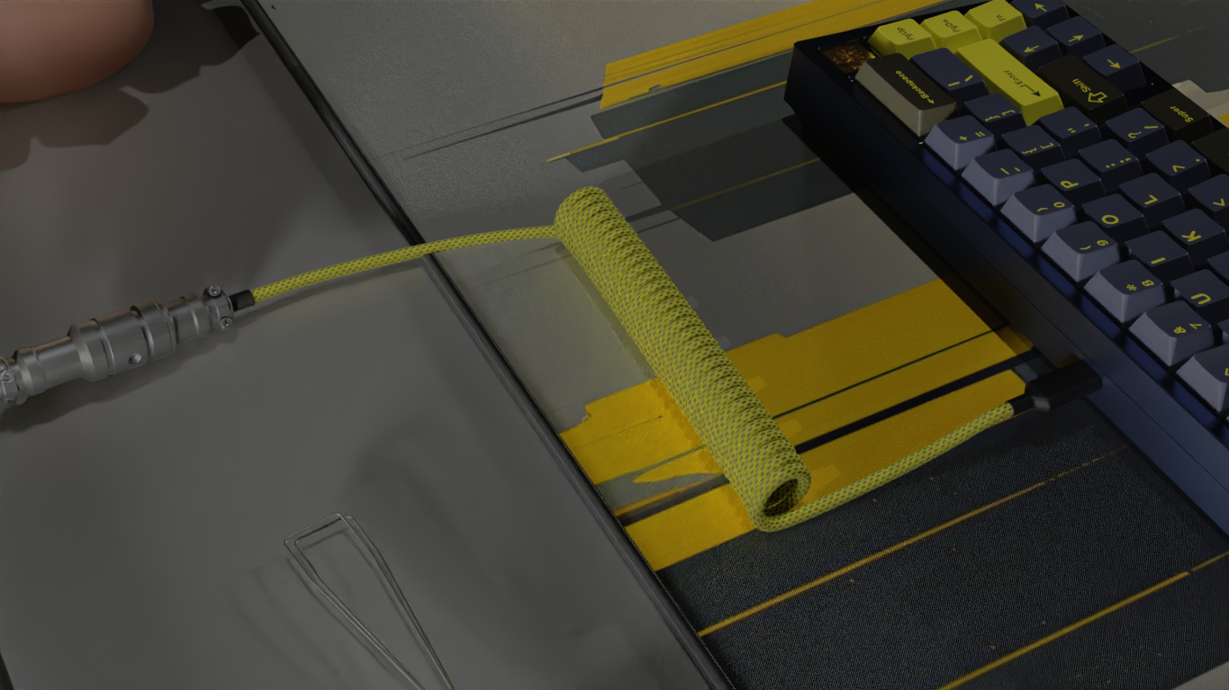 Yellow Aviator Cable