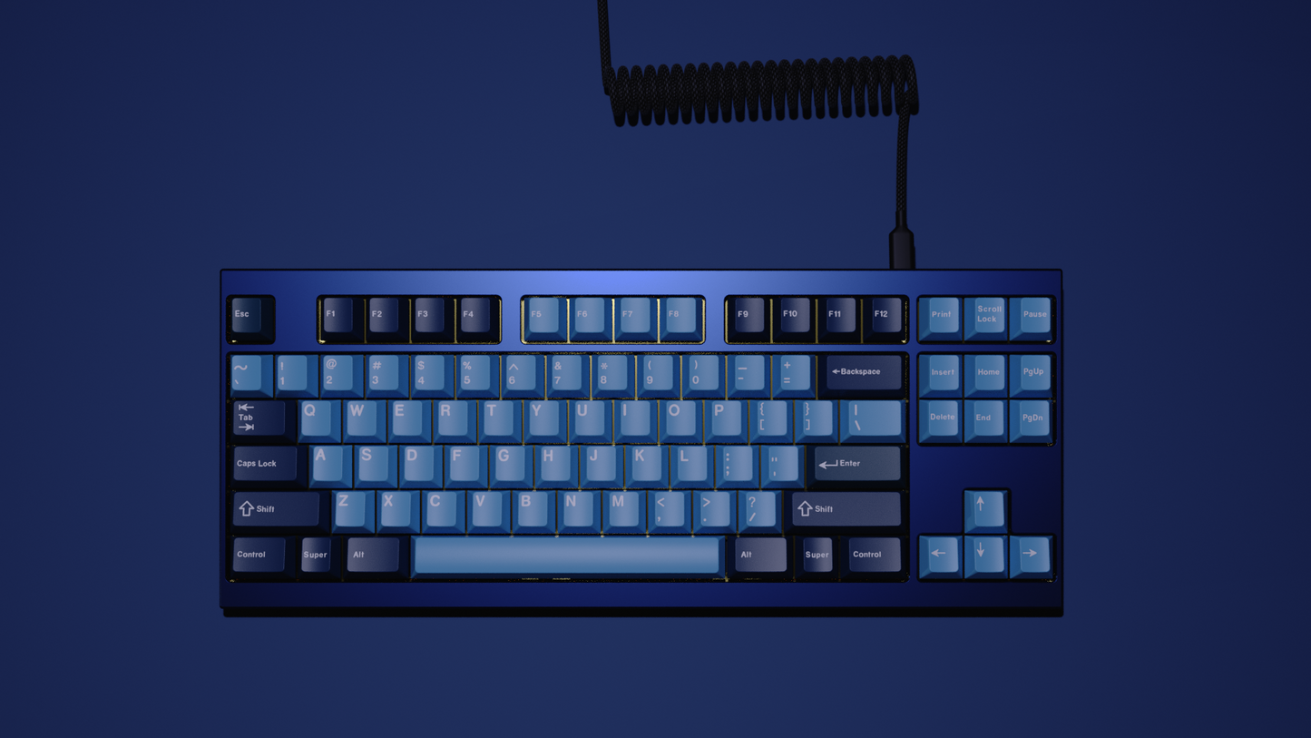AllBlu Keycap Set